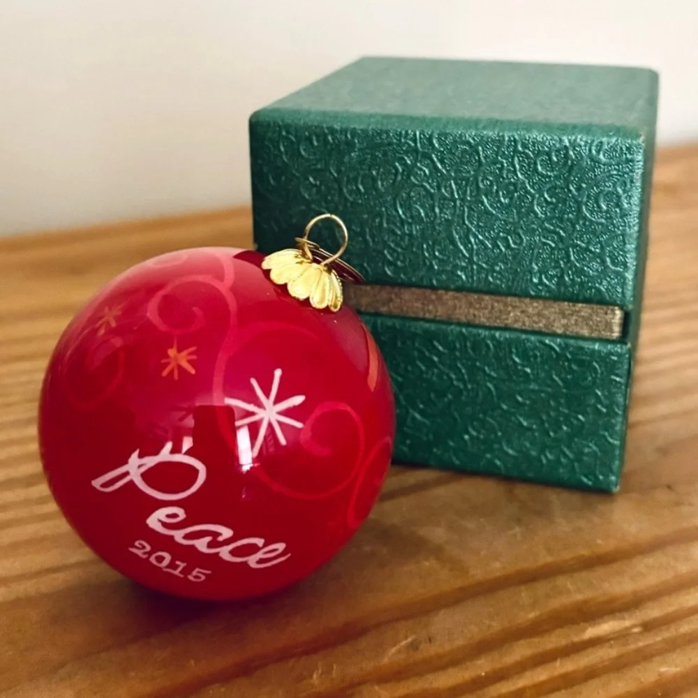💥 Pier 1 Li Bien 2015 Peace Dove Ornament